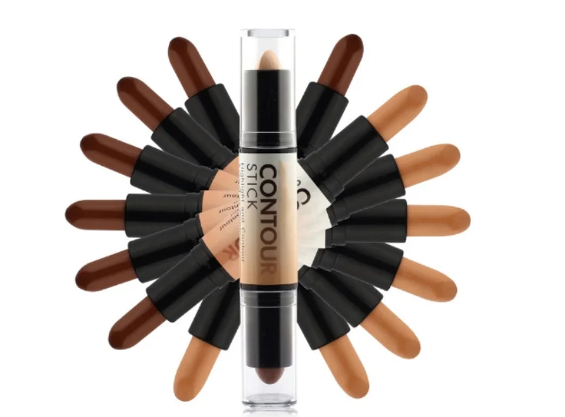 Двухсторонняя 2 в 1 контурная палочка контурная хайлайтер Bronzer Create Makeup консилер полное покрытие Blemish 200 шт