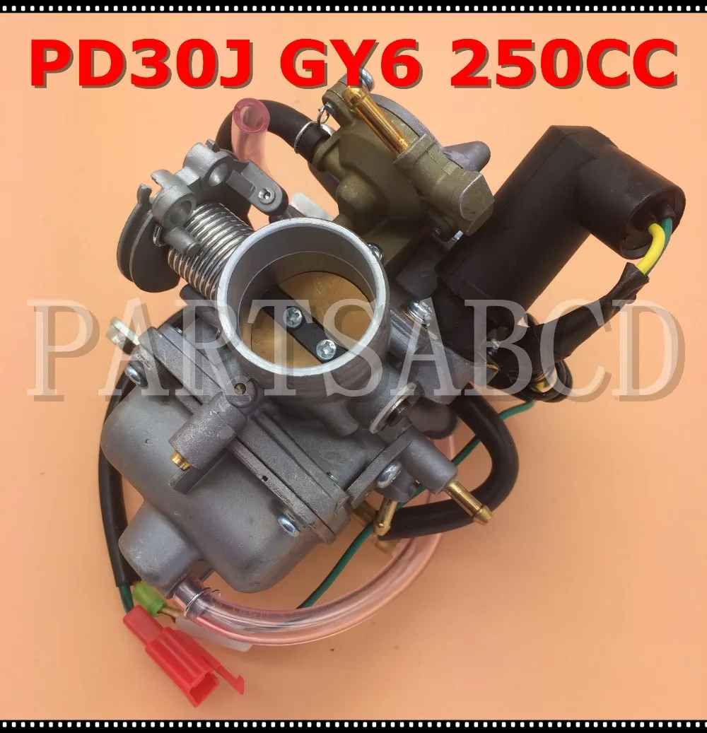 Карбюратор 30 мм GY6 250CC PD30J для скутера 250cc или карт|gy6 250cc|pd30j carburetorcarburetor |