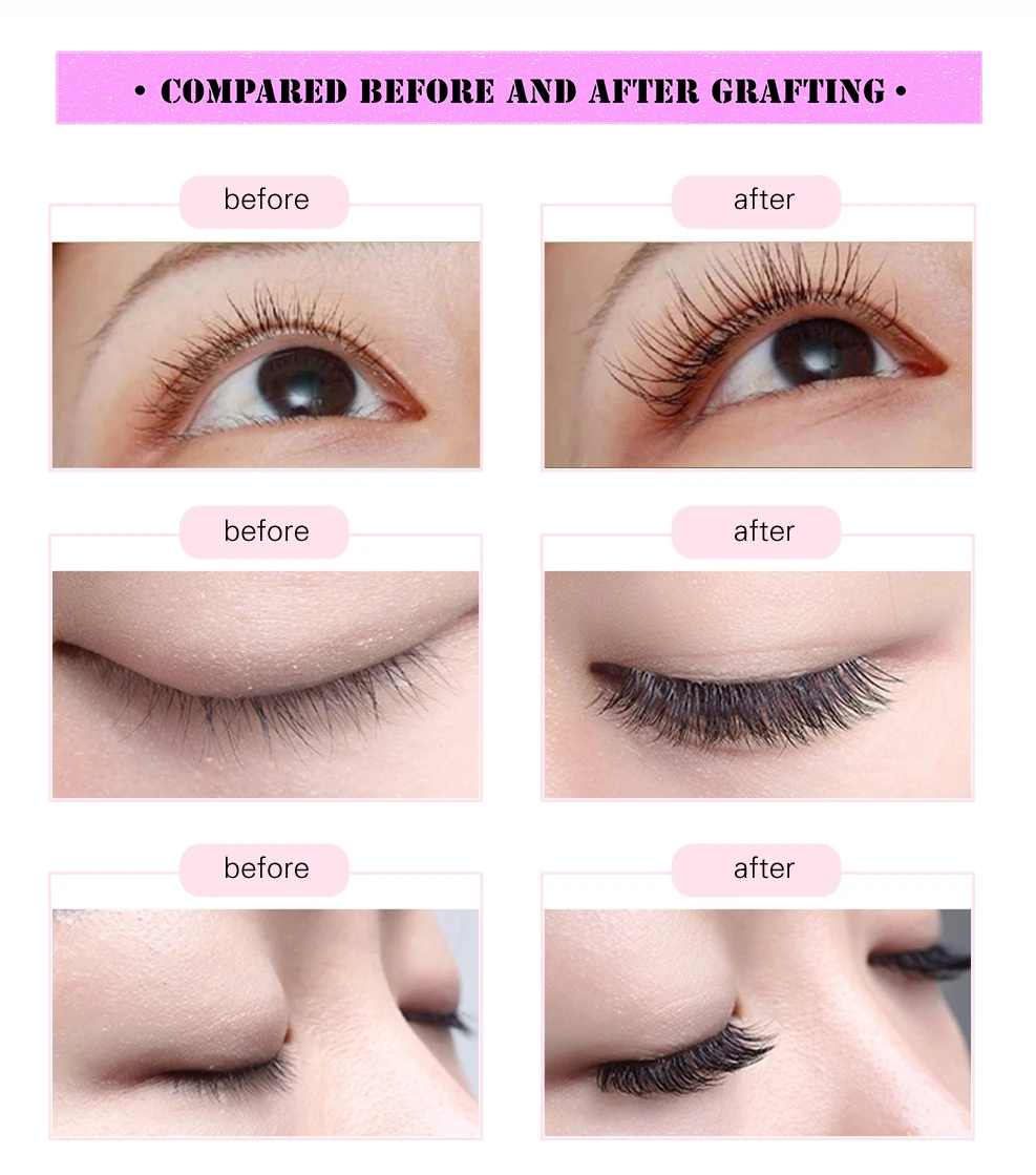 GLAMLASH 16 рядов JBCD 7~ 15 мм микс в одном лотке Натуральные Искусственные норковые Индивидуальные Накладные ресницы для наращивания ресниц макияж реснички профессиональные