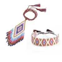 JOYE унисекс летние пляжные радужные винтажные женские браслеты из бисера Boho String очаровательный браслет тканые ювелирные изделия браслет мужской браслет