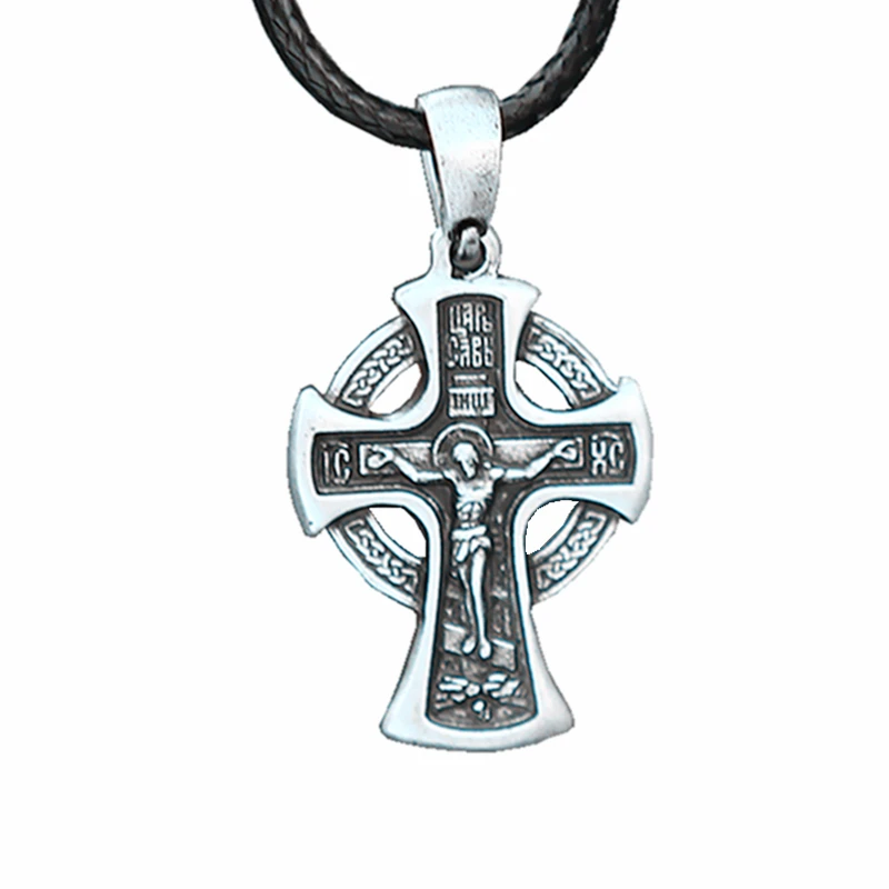 10 шт. языческое ожерелье Иисуса кулон крест Иисус ювелирные изделия талисман