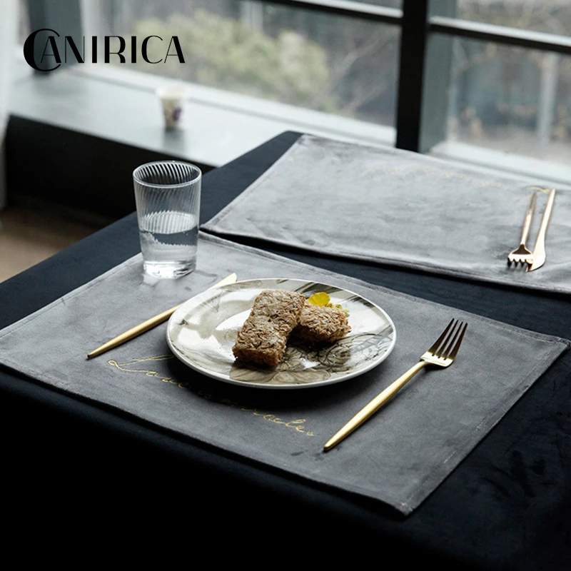 Коврик для стола CANIRICA прямоугольная подстилка роскошные коврики обеденного