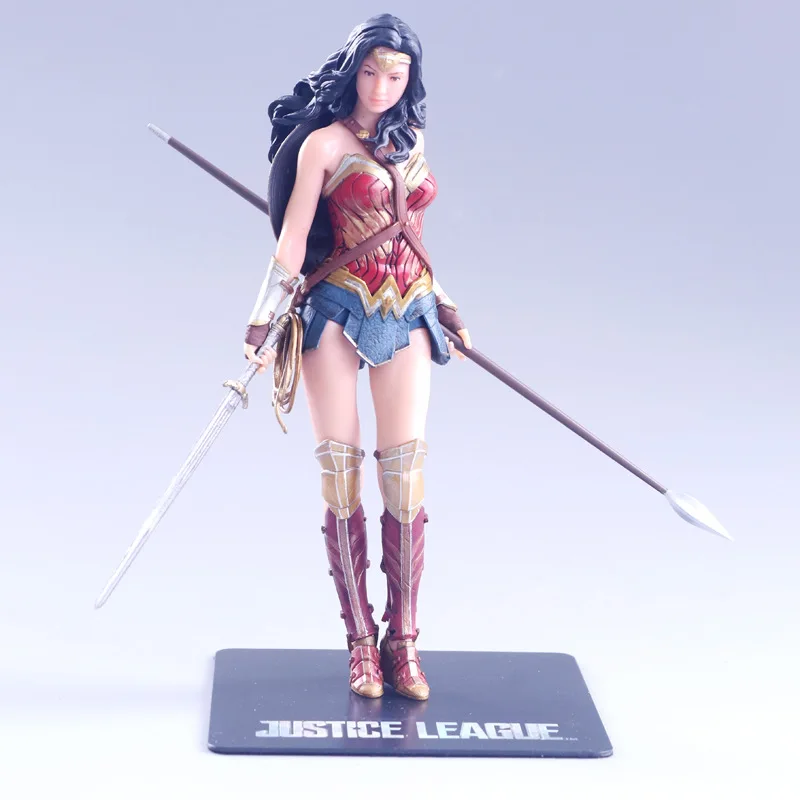 DC Justice League ARTFX + Wonder Woman статуя коллекция подвижная фигурка модель игрушки 17 5