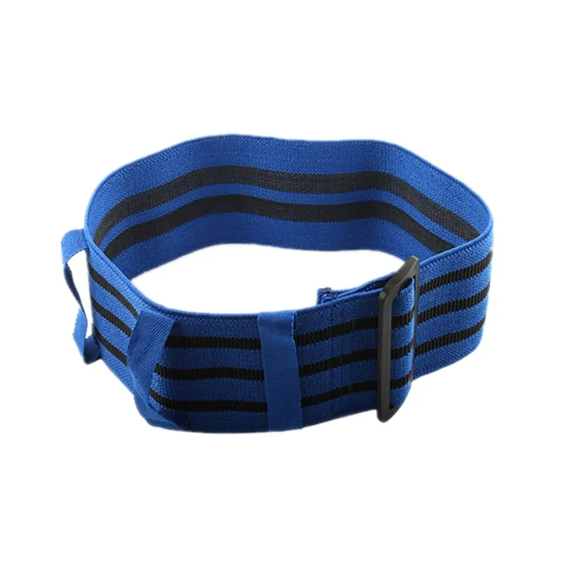 Резинка для фитнеса экспандер Регулируемые бедра Glute Band ткань бедра ноги попа эластичные ленты Нескользящие и не рулон для дома зала фитнеса тренировочное оборудование спортивная резинка для упражнений - Цвет: Blue