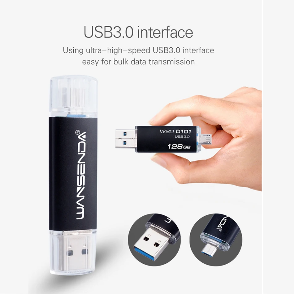 Wansenda USB 3.0 флеш накопитель 8 ГБ 16 32 64 3 0 Гб 128 256 ГБ|usb flash drive|flash drive3.0 drive |