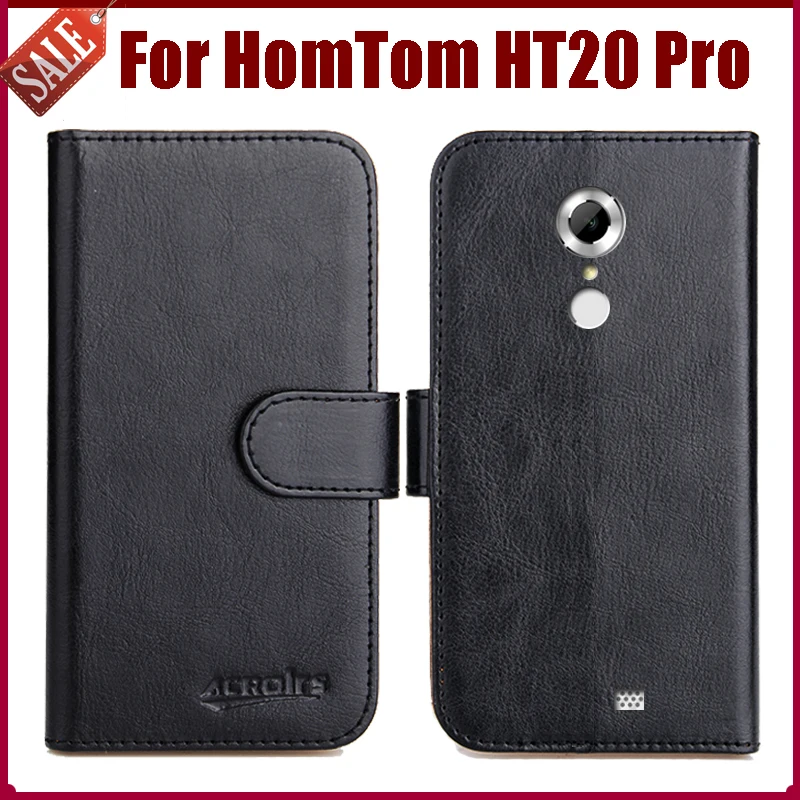 Горячая распродажа! Чехол HomTom HT20 Pro 6 цветов кожаный защитный чехол-книжка для