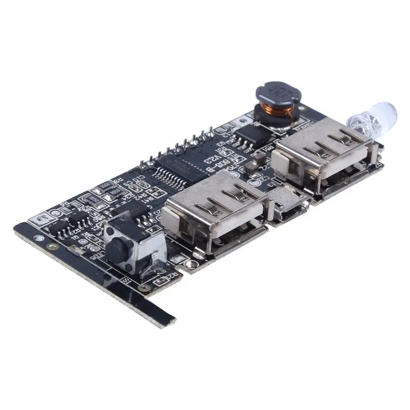 Двойной USB 5V 1A 2.1A мобильный Банк питания 18650 зарядное устройство PCB модуль платы |