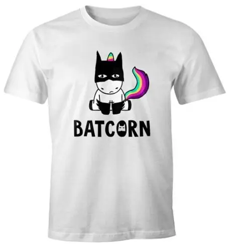 Футболка геррен бэткорн Einhorn Единорог забавная футболка новая модная брендовая