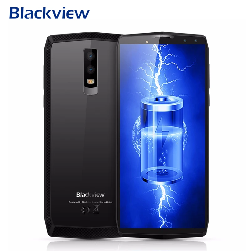 Смартфон Blackview P10000 Pro 5 99 дюйма 18:9 FHD Android 7 1 четыре ядра 11000 мА/ч 4 Гб ram 64 ГБ rom камеры 16