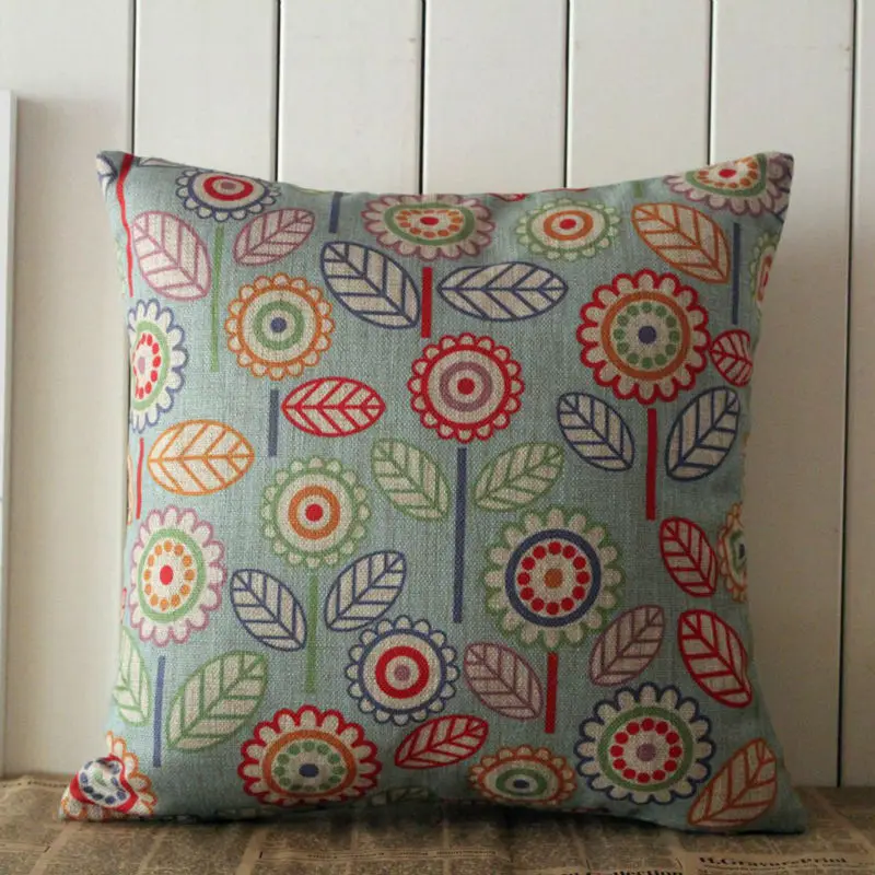 Разноцветные декоративные наволочки для детской комнаты 45 х45 см|cover decoration|pillowcase