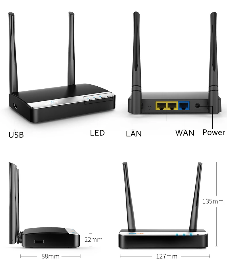 MT7620A 802.11n 300 Мбит/с беспроводной WiFi роутер USB Wi-Fi ретранслятор OPENWRT/DDWRT/Padavan/RT-N14U/LEDE прошивка 128 МБ Ram/32 Мб Rom