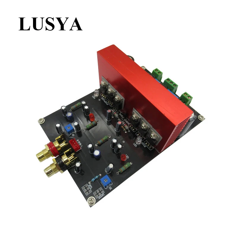 Цифровой усилитель мощности Lusya IRS2092 класс D плата 2 0 двухканальный цифровой 2*250 Вт