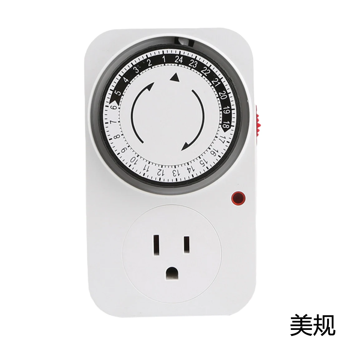 US Plug 125V 15A ЕС/США/штепсельная розетка стандарта Великобритании механический таймер автоматического отключения питания Умный домашний переключатель с обратным отсчетом розетка энергосберегающая - Цвет: US Plug 125V 15A