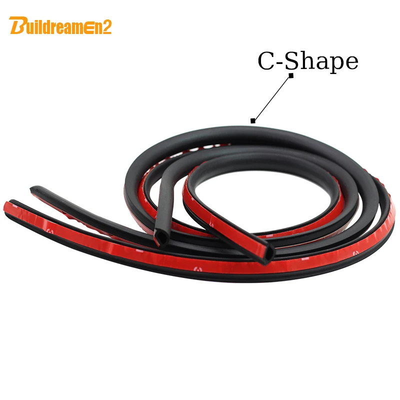 Buildreamen2 автомобильный Стайлинг авто дверь багажник капот уплотнительная