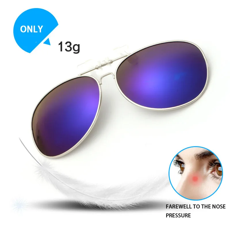 Солнцезащитные очки VEGA B81 для мужчин и женщин поляризационные с клипсой по