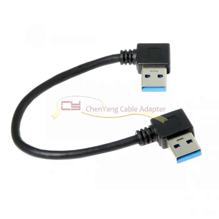USB кабель для передачи данных жесткого диска 90 градусов 15 см|Компьютерные кабели