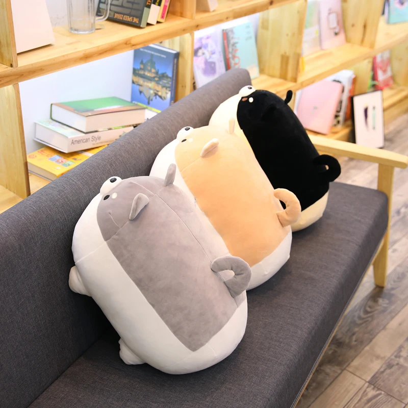 New Super Soft Angary Fat Shiba Inu Plush Toys Corgi Dog Animal Stuffed Toys Children's Toys Soft Sofa Pillow Cushion Girl Gifts