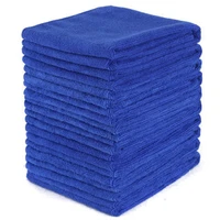 car truck cleaning towel 10pcsset blue car styling soft microfiber wash cleaning polish towel cloth 3030cm