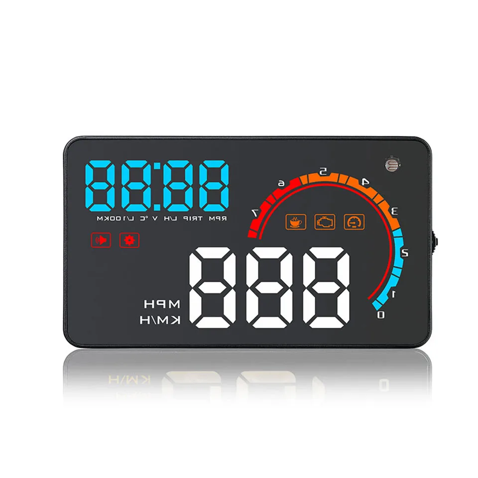 Проектор на лобовое стекло автомобильный с интерфейсом OBD2/EUOBD 4 0 дюйма |