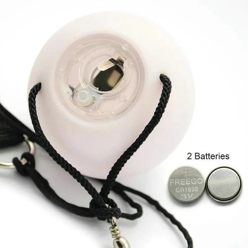 1PC Professional Belly Dance Ball LED RGB Glow Light Up POI Thrown Yoyo Rave Dancing Hand Prop Stage Performance Tool Toy Gift | Игрушки и
