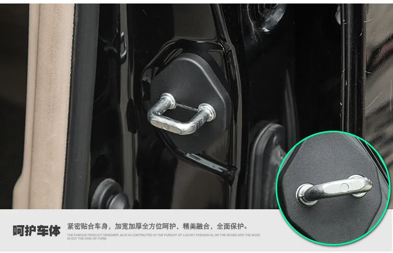 Автомобильные аксессуары для Toyota Camry, пластиковые крышки с замком, наклейки для автомобиля