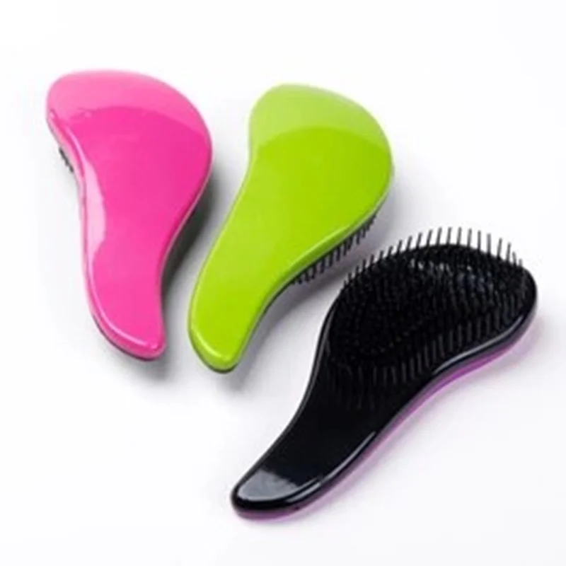 1 шт Пластик Для женщин мода волосы расчесывает душ щетка для волос Мягкие