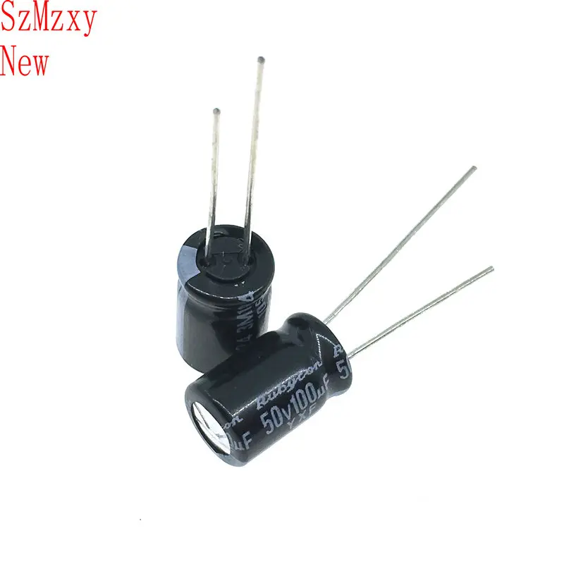 

10PCS 50V100UF 8*12MM 50V 100UF 105