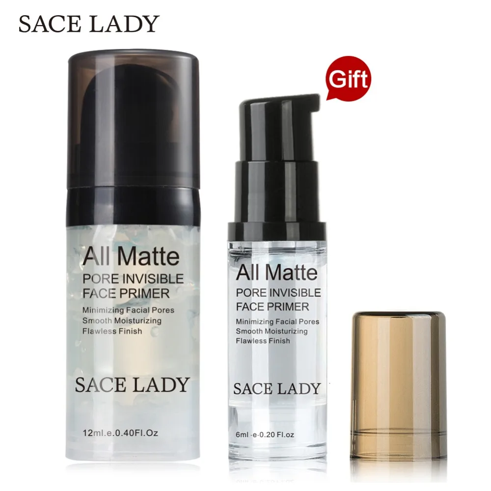 Купить 1 получить подарок SACE LADY праймер основа для макияжа невидимые поры матовая