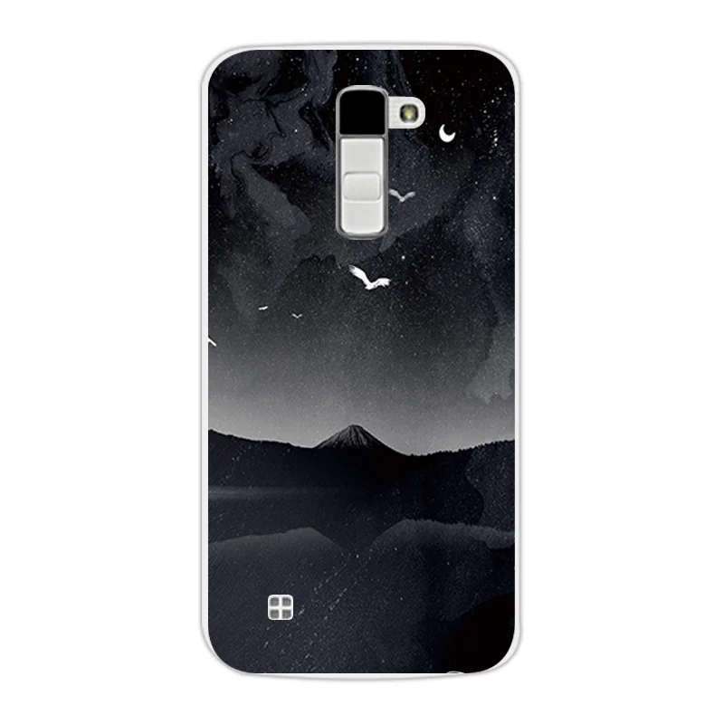Роскошный мягкий чехол из ТПУ для LG K10 Lte K 10 M2 K410 K420N K430DS F670 двойной силиконовый |