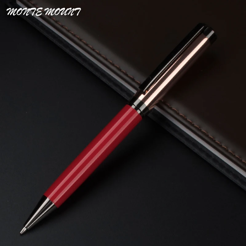 Роскошная Шариковая ручка для школы и офиса металлическая подарочная 0 7 мм