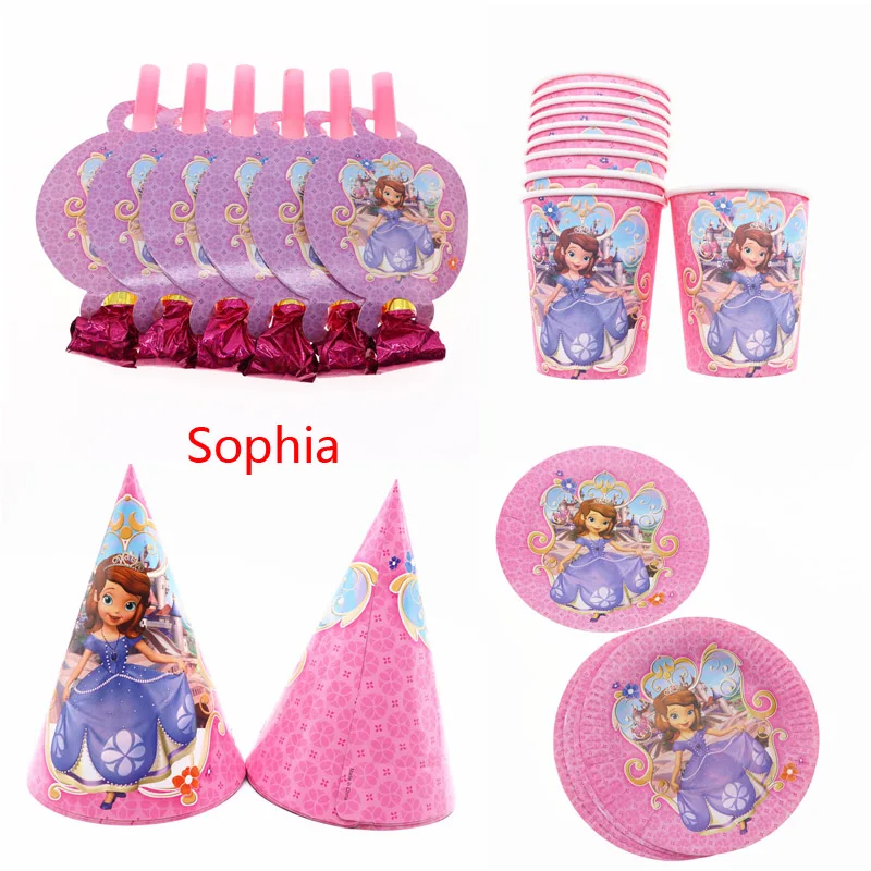 Sophia Princess/набор столовых приборов с украшением для вечеринки банные