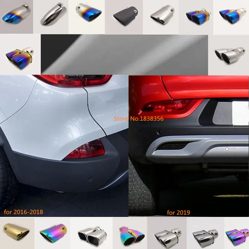 

Глушитель выхлопной трубы для Renault Kadjar 2016 2017 2018 2019