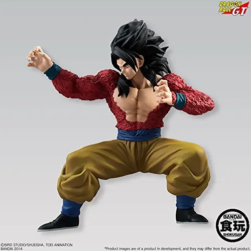 Новый Супер Saiyan 4 Сон Гоку гокоу Драконий жемчуг GT 11 см Bandai Shokugan Стайлинг фигурка |