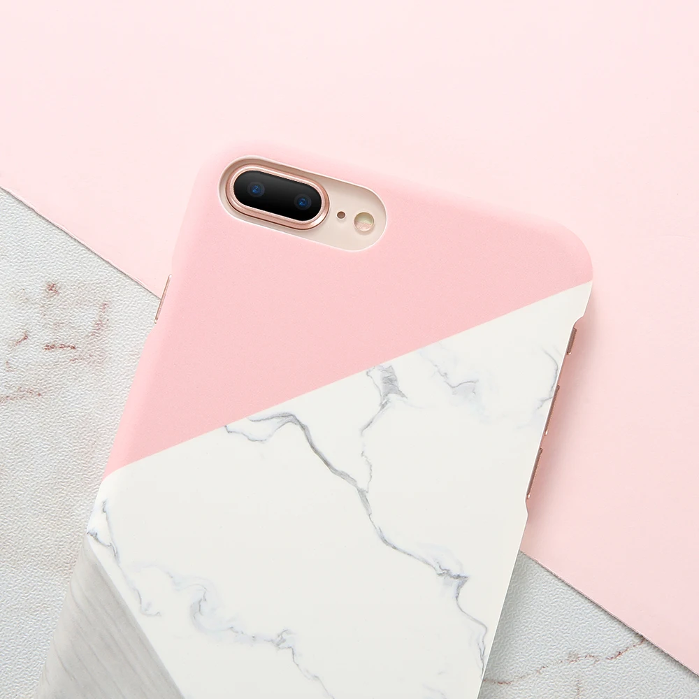 Чехол для iPhone XS Max X 6 7 Plus марморный деревянный ультра тонкий жесткий ПК чехол 8 S 5 5S