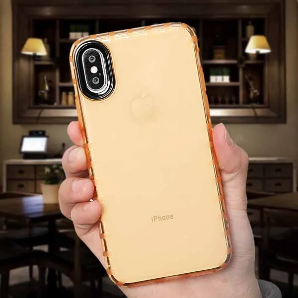 Transparent Gold Противоударные однотонные Чехлы LOVECOM с защитой камеры для iPhone 11 Pro Max XS Max XR 6 6S 7 8 Plus X Мягкая задняя крышка из ТПУ - Цвет: Transparent Gold