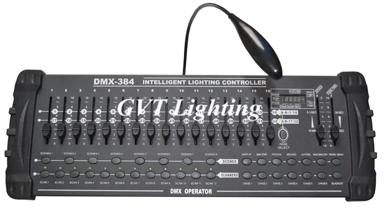 Лидер продаж 384 канала DMX512 Универсальный светодиодный сценический светильник