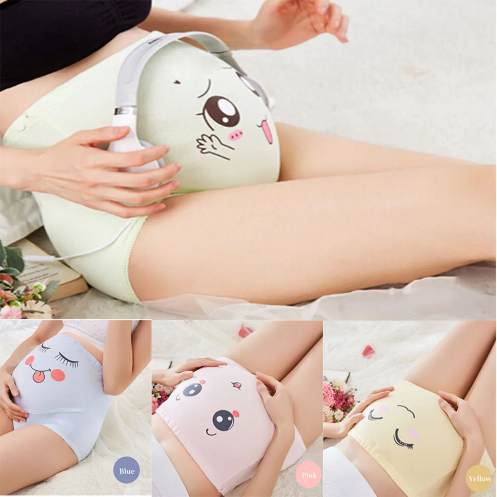 Нижнее Белье для беременных Одежда Брюки с высокой талией Короткие шорты