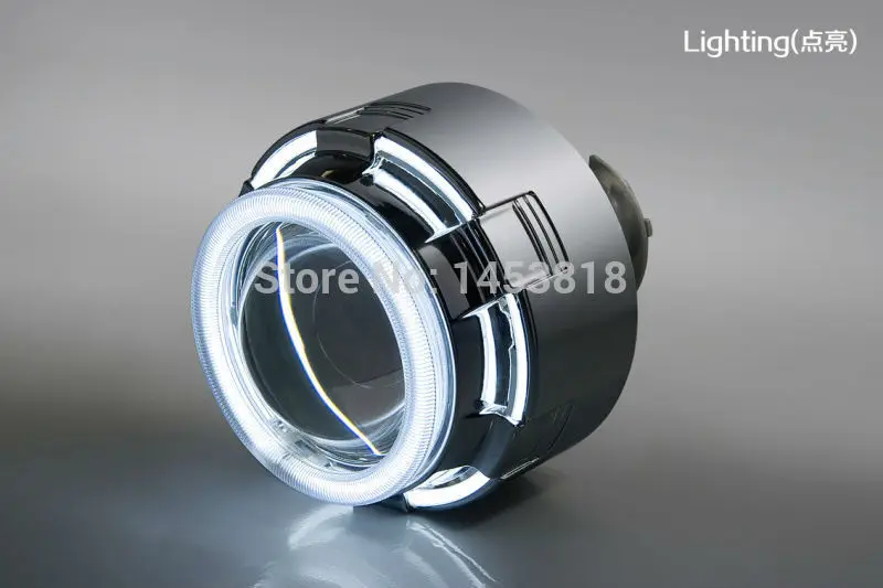 12C Новое поступление 3 дюйма HID объектив проектора H1 H7 H4 H11 9007 9005 9006 белый желтый