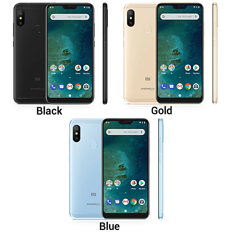 Глобальная версия Xiaomi Mi A2 Lite 4 Гб Оперативная память 64 Встроенная Snapdragon 625 5 84 &quot19:9