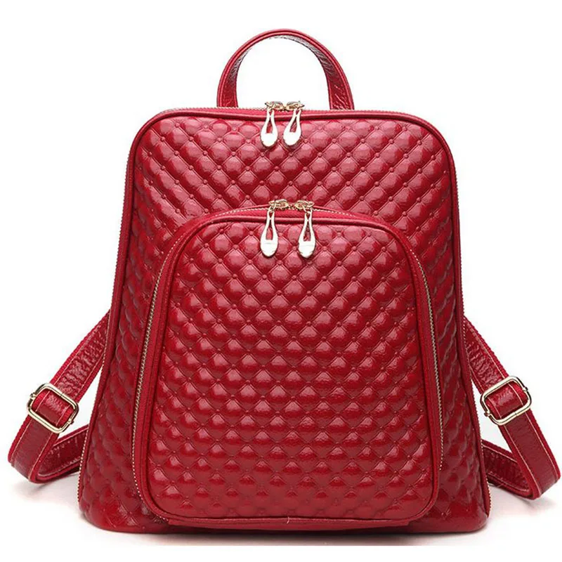 Модная обувь из натуральной кожи женские рюкзаки сумки роскошные однотонные