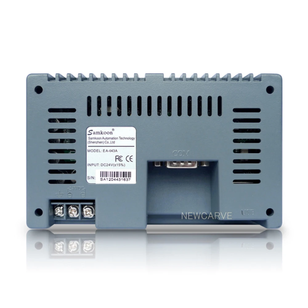 Samkoon EA-043A HMI Touch Screen 4.3 Inch And FX3U Series PLC Industrial Control Board Newcarve | CNC Controller