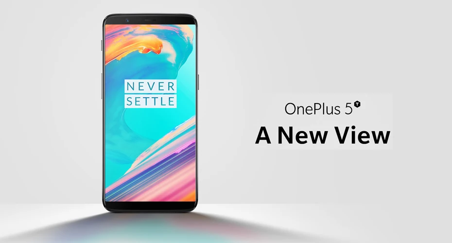 Смартфон OnePlus 5 T 5 T 6 ГБ/8 ГБ ОЗУ 64 Гб/128 Гб ПЗУ Восьмиядерный процессор Snapdragon 835 6,0" FHD 20 МП Двойная камера OxygenOS Android 7,1