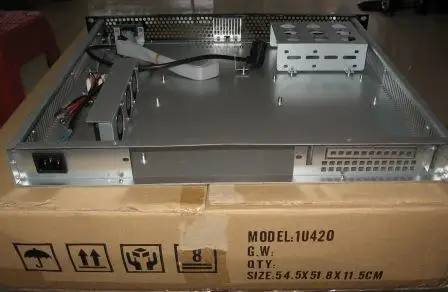 

1U Chassis 420MM Long Can Be Used For IDC Routers 1U Servers