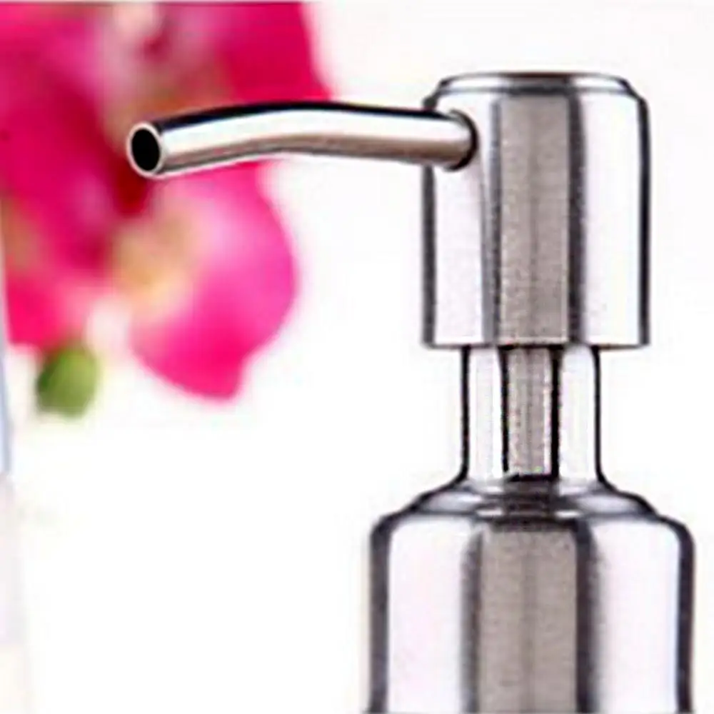 Дозатор мыла из нержавеющей стали серебристого цвета 300 мл|dispenser products|soap dispenser