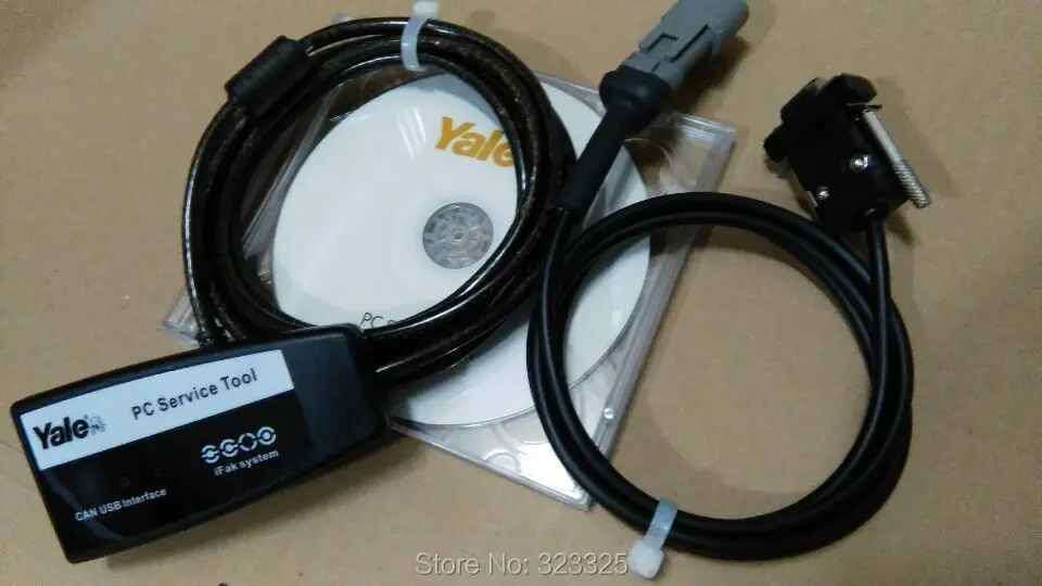 Йельский/Ifak Hyster PC Service Tool CAN Интерфейс USB hyster и йельский diagnositc инструмент |