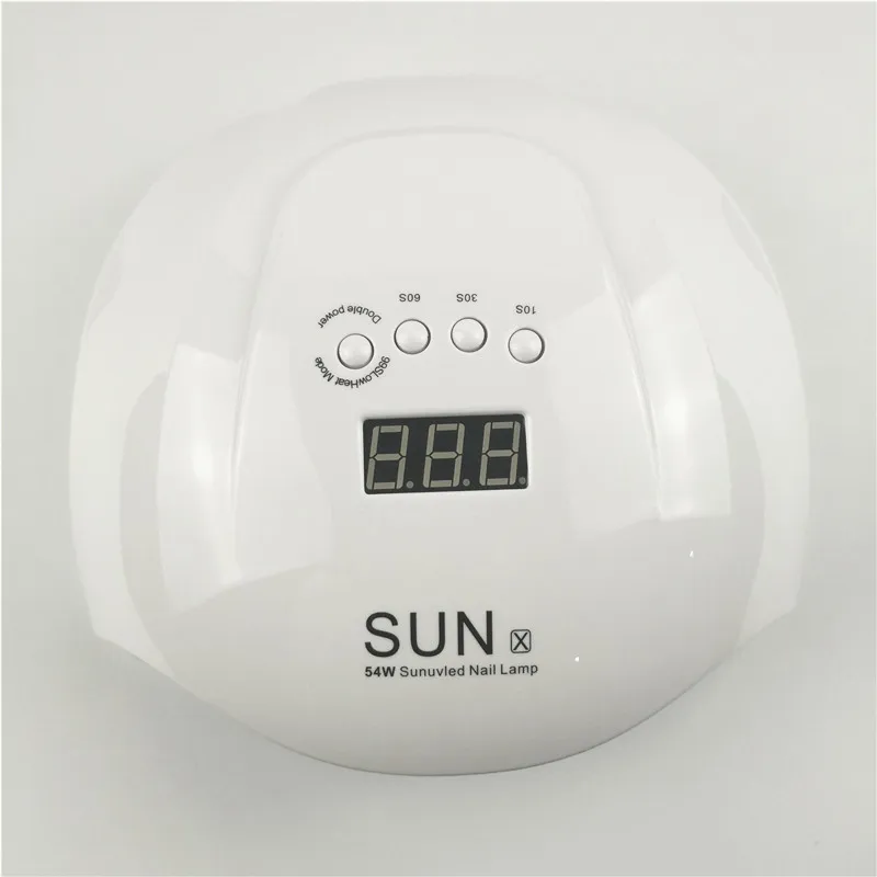 УФ лампа SUNX 54 Вт светодиодная для ногтей двойной свет Сушилка отверждение всех