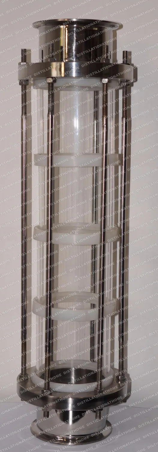 4 &quotкварцевая стеклянная колонна для дистилляции.|column|column distillation |