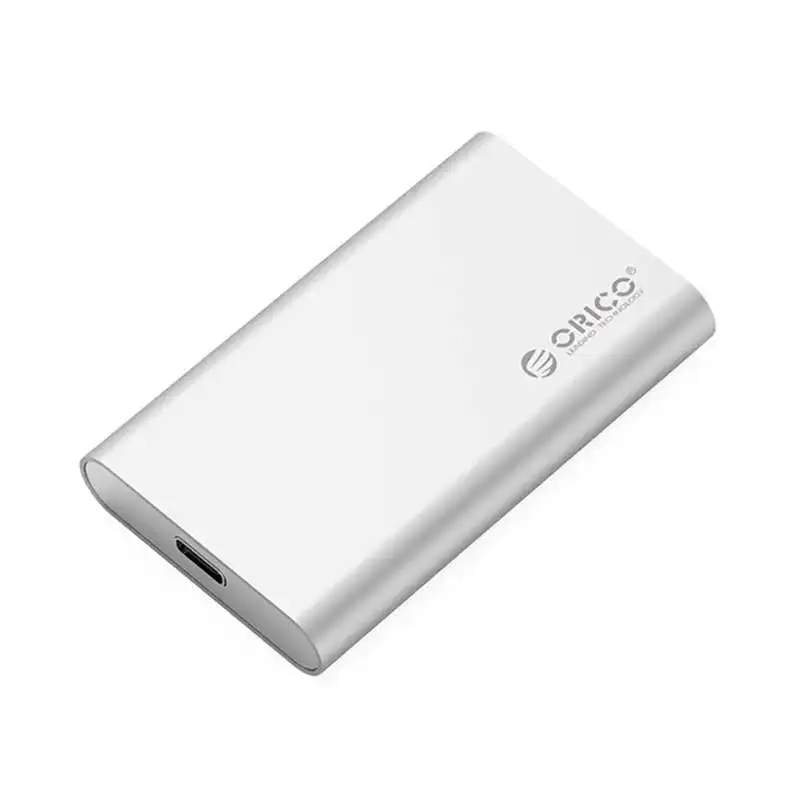 Orico 1 8 дюйма алюминиевый мини Msata Ssd корпус Hdd чехол type C 5 Гбит/с высокоскоростной