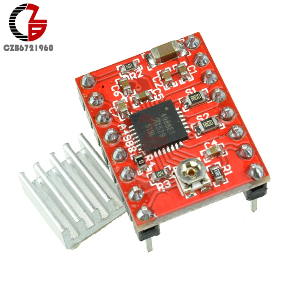 Плата драйвера шагового двигателя A4988 Reprap модуль для Arduino детали 3D принтера