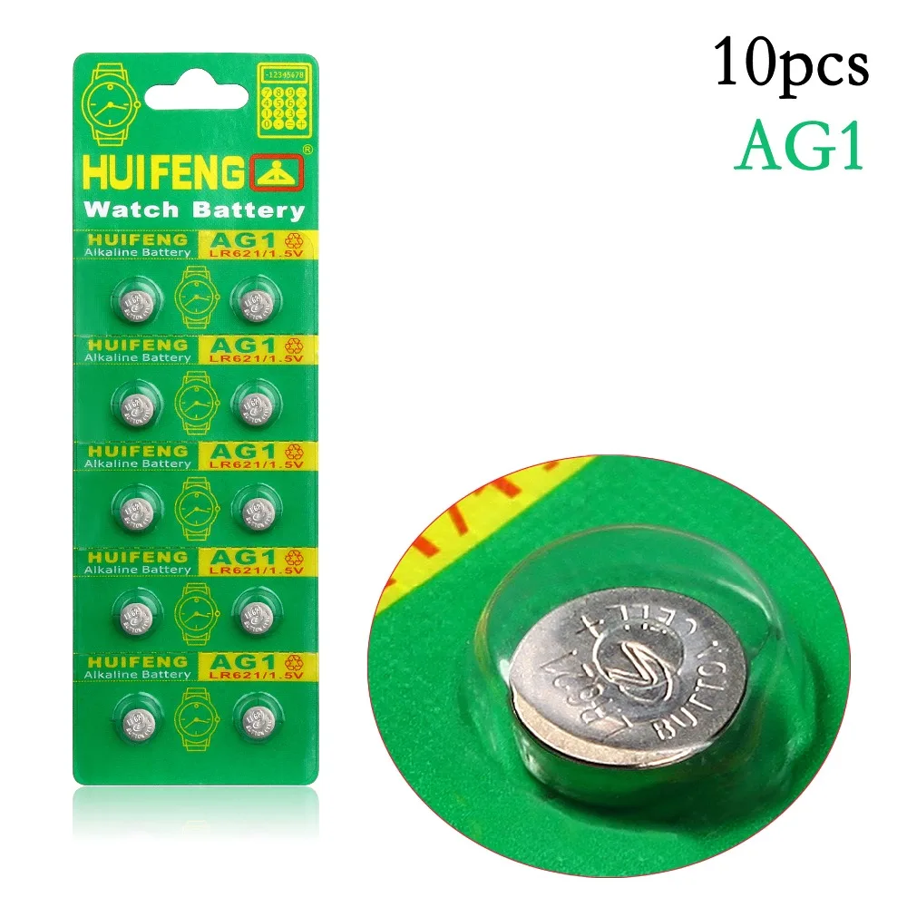 10 шт./лот AG1 LR621 364 164 531 SR621 SR621SW SR60 SP364 TR621 часовая батарейка шт. батарейки XINLU |